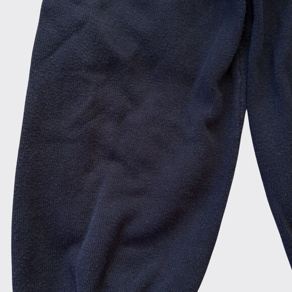 Tommy Hilfiger Men’s Crewneck Cotton Sweater L Red Navy Colorblock Logo - Picture 7 of 7